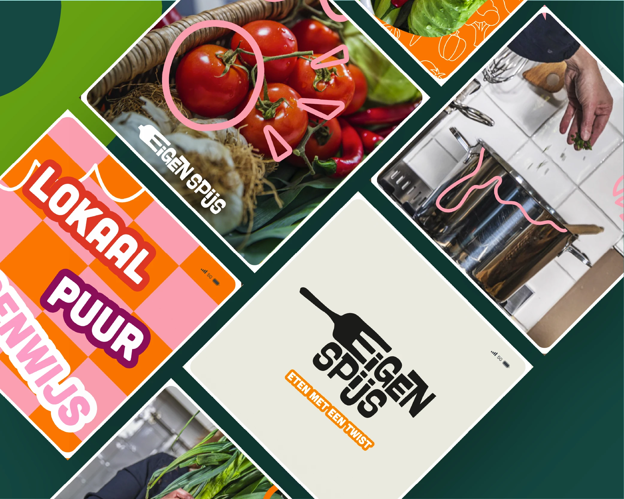 Social media template